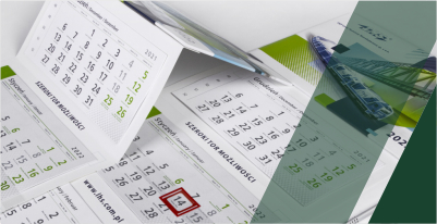 Kalendarz trójdzielny firmowy - korzyści, personalizacja i zamawianie
