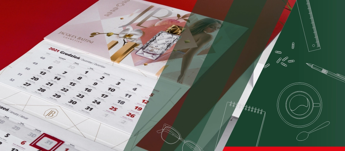 Kalendarze trójdzielne - jak wydrukować swój własny kalendarz 