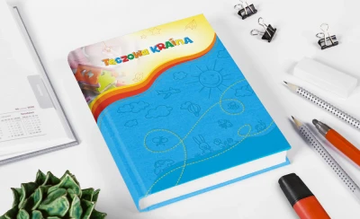 Notes firmowy a5 z oprawą łączoną