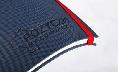 Notatnik b5 firmowy z elastyczną oprawą z gumką