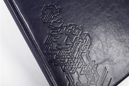 Notes skórzany z tłoczeniem wzoru