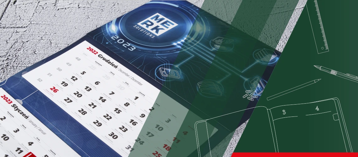 Dlaczego reklamowy kalendarz trójdzielny jest niezbędny dla wystawców na targi?