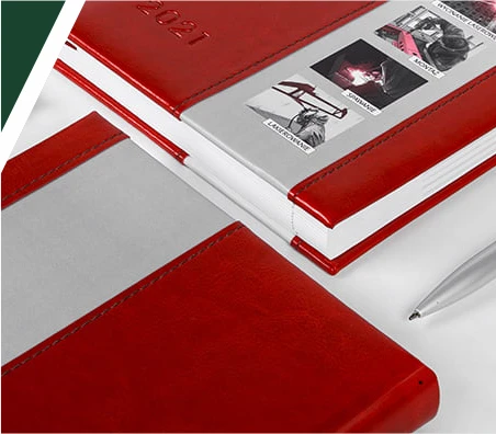 Gumka z logo - notes firmowy