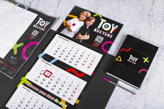 Toy Busters - pakiet kalendarzy
