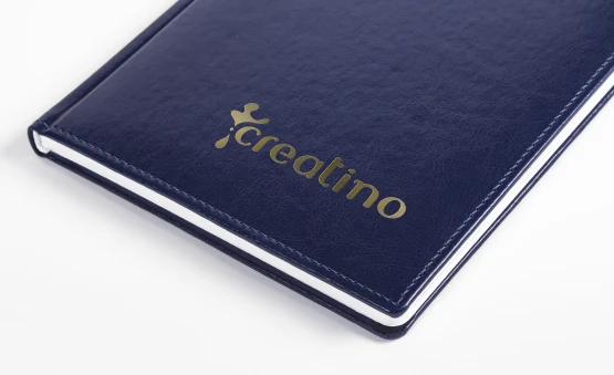 Hot Stamping Zloty Logo Na Terminarzu