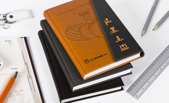 Notes firmowy a5 z dużym tłoczeniem