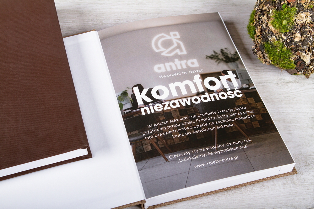 Notes firmowy A5 z gumką i emblematem z logo