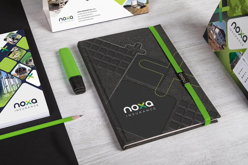 Notes Reklamowy B5 Gumka Z Plakieta I Logo 02a