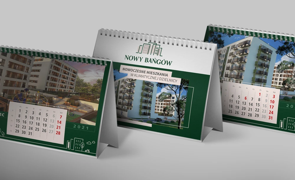 kalendarz biurkowy stojacy nowybangow