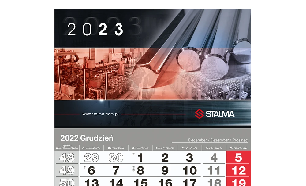 kalendarz trojdzielny 2