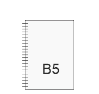 notes na spirali format B5